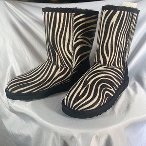 Never Worn UGG Australia Exotic Zebra Boots